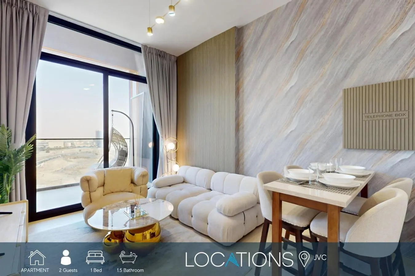 Binghatti Luna - Upgraded One Bedroom In Jvc Dubai